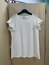 CAMISETA BÁSICA BLANCA DE ALGODÓN