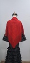 MANTÓN ROJO LOW COST