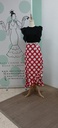 FALDA CRUZADA ROJA LUNAR GALLETA