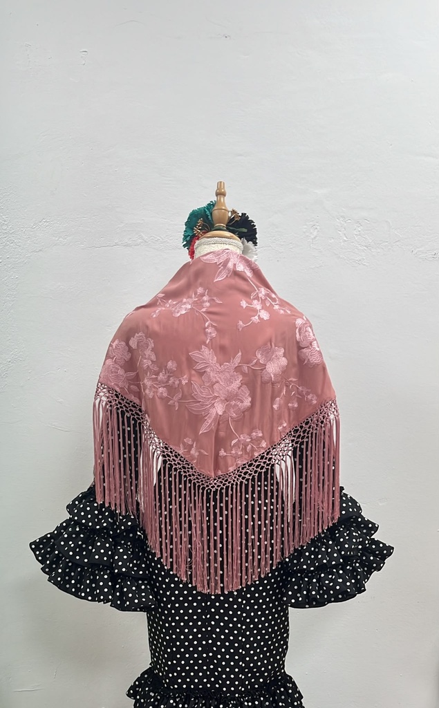 MANTÓN ROSA MAQUILLAJE (Rosa maquillaje)