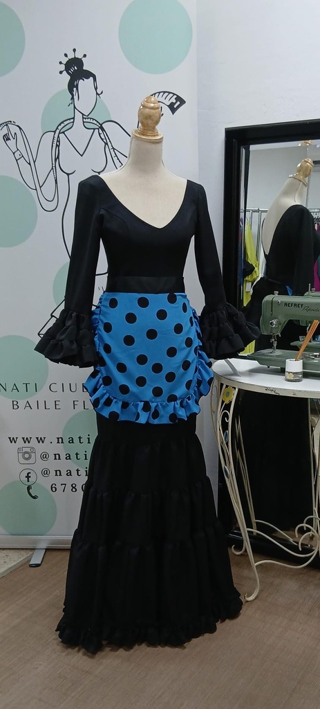 MANDIL AZUL