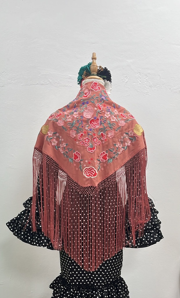MANTÓN SALMÓN (multicolor)