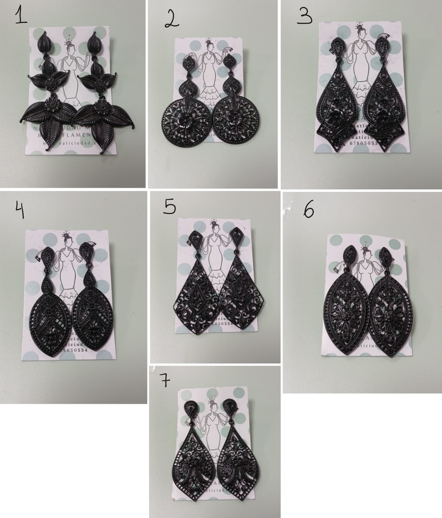 PENDIENTES COLOR NEGRO (1)