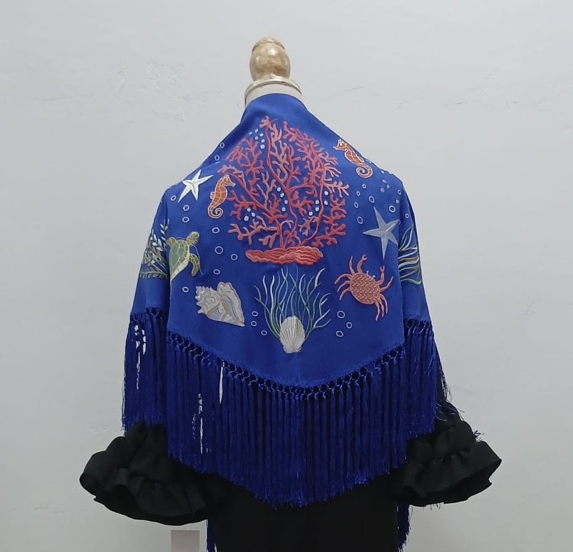 MANTÓN MAR (CORAL)
